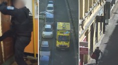 Dramatická záchrana! Ženu při krmení kočky zavalil ocelový regál. VIDEO