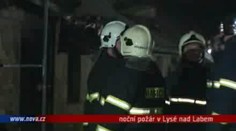 VIDEO: Požár skladu: dva těžce popálení bojují o život