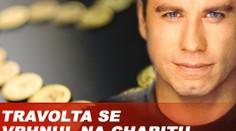 Travolta se vzpamatovává ze smrti syna, vrhá se na charitu