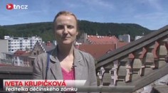 Děčínský zámek odhalí tajnou chodbu