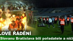 VIDEO: Bitka rowdies. Zbití pořadatelé a poničený stadion