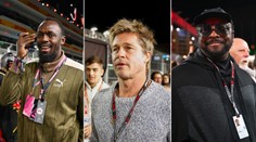 F1 v Las Vegas: Dorazily hollywoodské hvězdy i legendy hudby a sportu