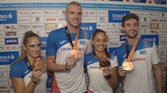 Uděláme si trička s koťátky a tetování, směje se šťastná bronzová štafeta