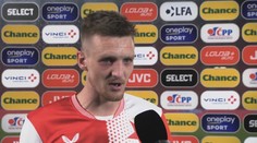 Mrzí nás to. Chtěli jsme slavit před plným Edenem, řekl obránce Slavie Chaloupek