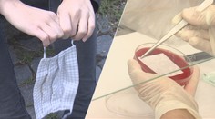 Na které roušce bylo víc bakterií? Výsledek testu překvapil i reportéry