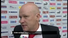 Spokojený Hašek: Všichni hráli na sto procent, nejvíc dřel Plašil. ROZHOVORY