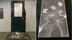 Proč?! Památník Wintonových dětí na Hlavním nádraží zničil vandal