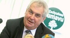 Miloš Zeman vyloučil, že by za novou stranu šel do parlamentu