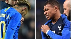 Děsivé přáteláky: Mbappé ani Neymar kvůli zraněním nedohráli!