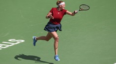 Kvitová těsně prohrála i druhý zápas po návratu. Soupeřka jí vyjádřila obdiv