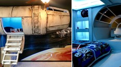Splněný sen: Otec vyrobil synovi postel ve stylu Star Wars!
