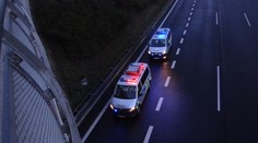 Auto usmrtilo chodce na Pražském okruhu. Ignoroval zákaz vstupu
