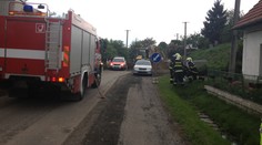 Dělníka zavalila masa zeminy ve výkopu, hasiči ho vyprostili