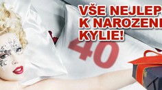 Kylie Minogue slaví 40. narozeniny