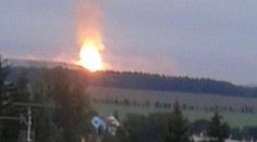 EXPLOZE ve skladu v Poličce. Střechu to odpálilo desítky metrů!