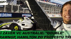 VC Austrálie: DOUBLE stáje BrawnGP, Hamilton po protestu třetí