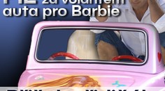 Pil za volantem auta pro Barbie. Přišel o řidičák