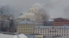 Poplach v Moskvě: Ministerstvo obrany hoří, požár se stále šíří!
