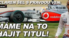 McLaren šel s pravdou ven: Nemáme na to obhájit titul!