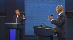 Vyhrocená prezidentská debata, Trump svého rivala přerušil 73krát