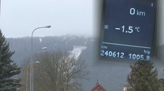 V Česku napadl sníh! Po studené frontě přijde v půlce týdne oteplení
