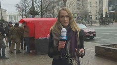 Reportérka TV Nova živě z Ukrajiny. Slyšíme výbuchy, útočí na letiště