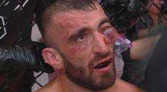 Přežil rekordní počet KO úderů, mohl i vyhrát. Arabský zápasník získal v UFC obdiv