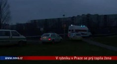 VIDEO: V rybníku v Praze se prý topila žena, policie její tělo nenašla