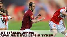 Slávistický střelec Janda: Byli jsme lepší po celý zápas