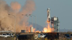 Raketa Jeffa Bezose vynesla do vesmíru dceru prvního amerického astronauta