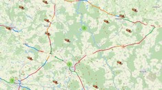 MAPA: Sněží a chcete vyjet na cestu? Portál vám ukáže udržované silnice