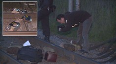 Vandal nastražil u Hradce na koleje kameny. Vlak do nich narazil