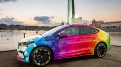 Škoda podpořila Prague Pride. Duhový Enyaq Coupé pojede na čele průvodu