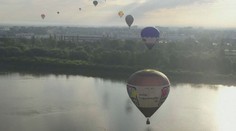 Úžasná podívaná! Na nebe vzlétlo několik horkovzdušných balónů