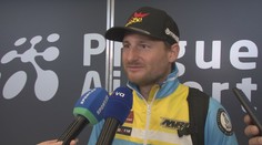 Závodnicky mě to bolelo, říká po příletu Michek. Teď z něho bude televizní expert