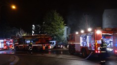 Hořela zchátralá vila, bezdomovci si zřejmě chtěli v mrazu přitopit