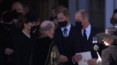 Usmíření na pohřbu: William a Harry si popovídali, dohlédla na ně Kate