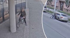VIDEO: Namol opilý muž usedl na kolo. Sotva chodil, natož aby řídil