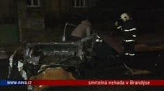VIDEO: Mladík zemřel v renaultu po nárazu do sloupu