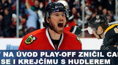 Havlát na úvod play-off zničil Calgary, dařilo se i Krejčímu s Hudlerem