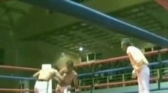 Boxerský zápas se změnil v horor. Rval se i kouč a fanoušci