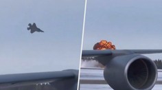 Výcviková mise na Aljašce skončila špatně. Stíhačka F-35 se zřítila a explodovala