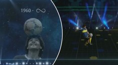 Záběry, z kterých mrazí: Americký šampionát vzdal hold Maradonovi