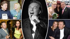 Milovník Karel Gott: Měl desítky žen, svatba s Ivanou byla šok!