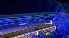 Chodec si šel pro smrt na dálnici D1, u benzínky ho srazilo auto