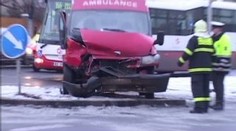 Nehoda v pražských Strašnicích, sedm zraněných