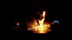 VIDEO: Ježíš je v plamenech, stačili říci obyvatelé Monroe. Kristovu sochu sežehl blesk
