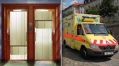 Babičku (90) zachytil výtah páternoster. Visela za nohu hlavou dolů