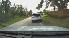 VIDEO: Policista překročil rychlost. Před svým kolegou začal raději ujíždět