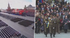 Obří paradox. Moskva ve velkém slaví výročí konce války, na Ukrajinu poslala rakety